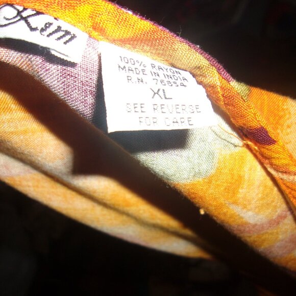 Womens Marla Kim Size XL Multi-Color Floral Full Length Open Dress - Picture 6 of 6